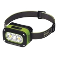Lanterna frontal recarregável LED/USB IP43 800 mAh
