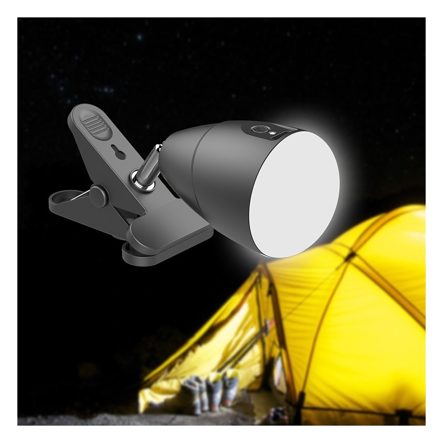 Lanterna LED CLIP LED/5W/5V 4000K