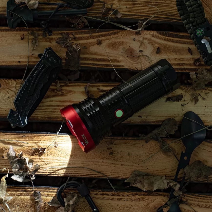 Lanterna LED com regulação LED/20W/5V IPX5 2000 brilhante 6000 mAh