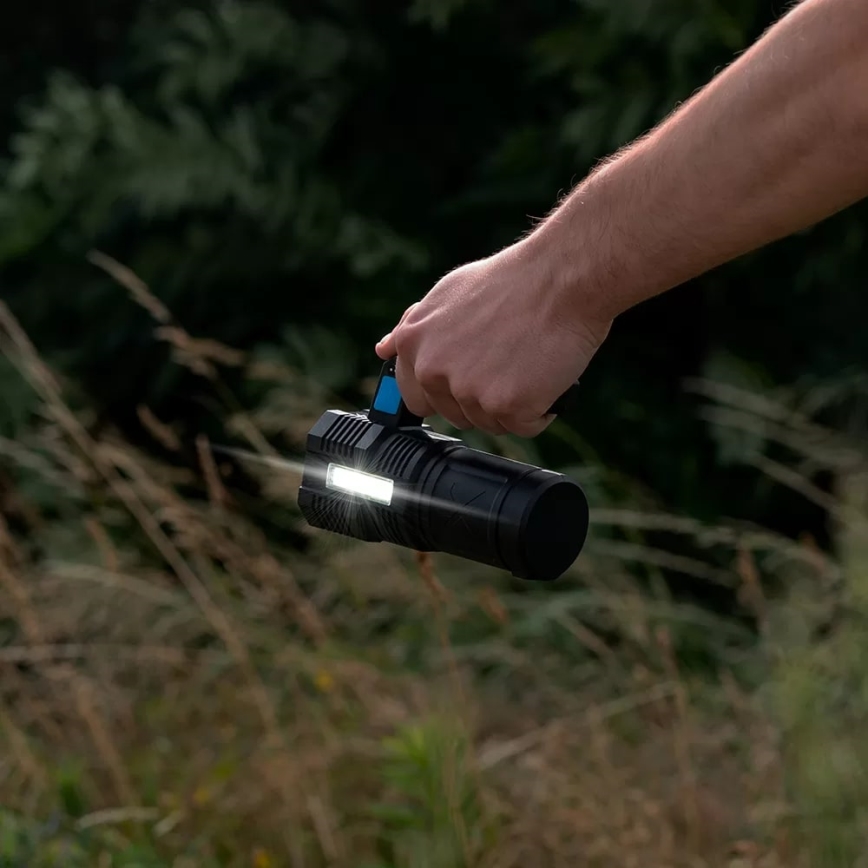 Lanterna LED com regulação LED/5V IPX4 250 brilhante 1200 mAh