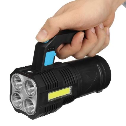 Lanterna LED com regulação LED/5V IPX4 250 brilhante 1200 mAh