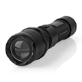 Lanterna LED dimerizável de alumínio recarregável LED/10W/5V 2200 mAh IPX4 preta