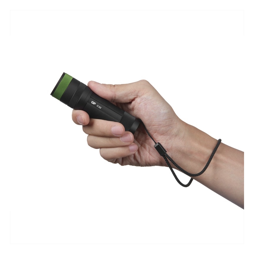 Lanterna LED GP DISCOVERY C32 LED/3xAAA