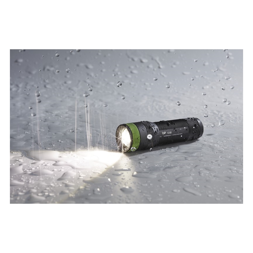 Lanterna LED GP DISCOVERY C32 LED/3xAAA