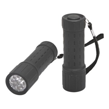 Lanterna LED LED/3xAAA preta