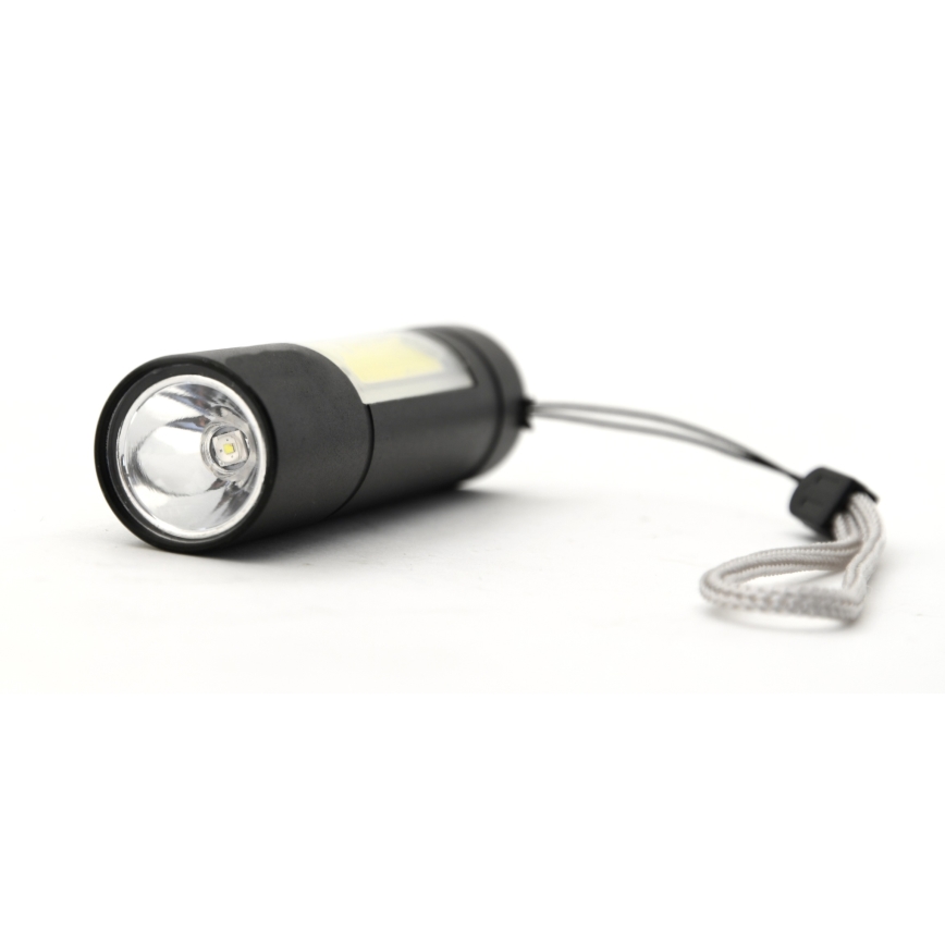Lanterna LED LED/400mAh preta