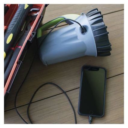 Lanterna LED recarregável 3,7V 4000 mAh