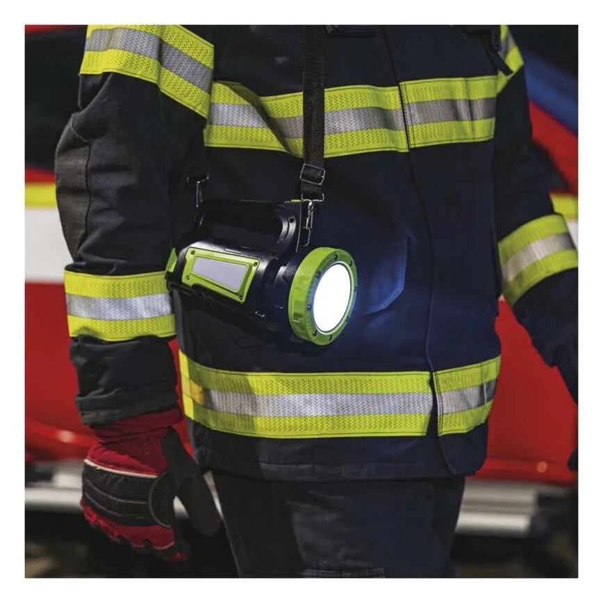 Lanterna recarregável LED LED/3,7V IP44 850 lm 8000mAh