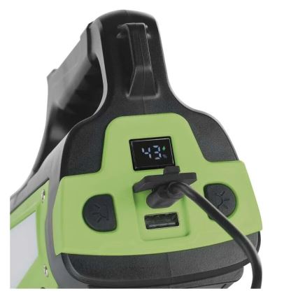 Lanterna recarregável LED LED/3,7V IP44 850 lm 8000mAh