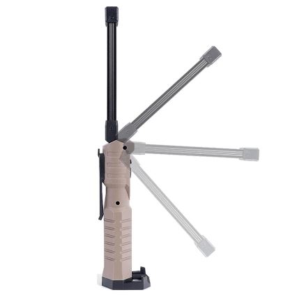 Lanterna de trabalho recarregável LED dimmerizável com função powerbank LED/4W/5V IPX4 600 lm 2000 mAh