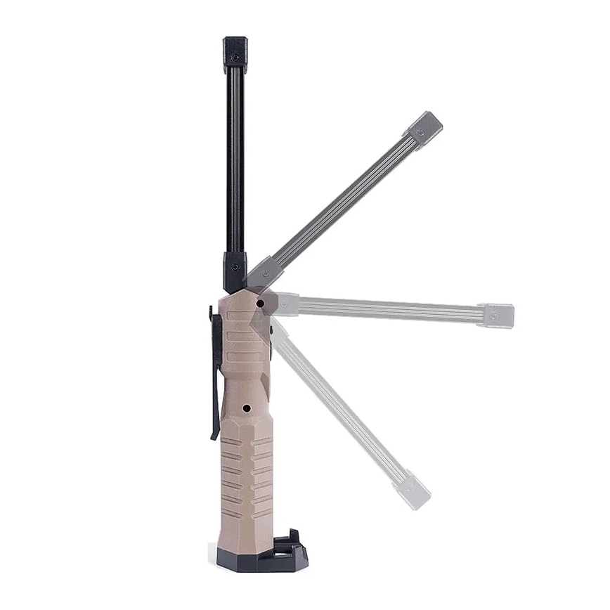 Lanterna de trabalho recarregável LED dimmerizável com função powerbank LED/4W/5V IPX4 600 lm 2000 mAh