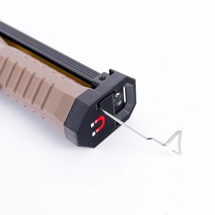 Lanterna de trabalho recarregável LED dimmerizável com função powerbank LED/4W/5V IPX4 600 lm 2000 mAh