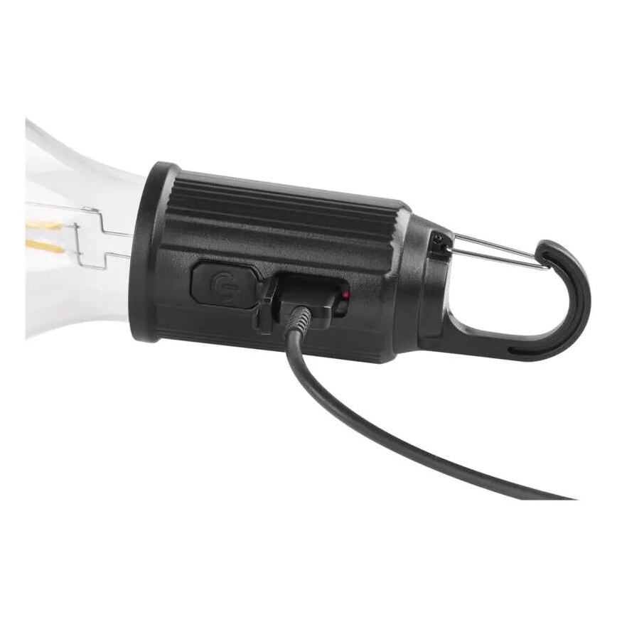 Lanterna LED recarregável USB IP44 90 lm 400 mAh