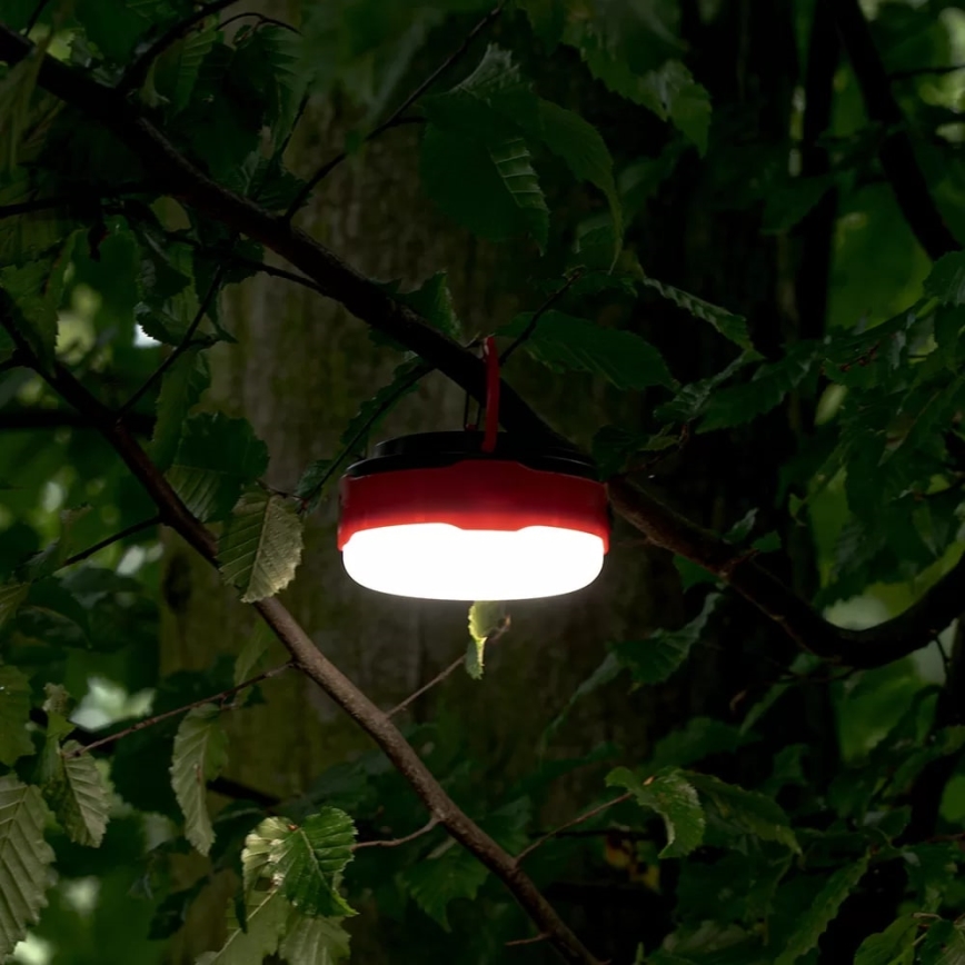 Lanterna LED solar com regulação e função power bank LED/3W/5V 3000/4000/6500K IPX6 500 brilhante 2000 mAh