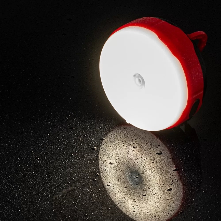 Lanterna LED solar com regulação e função power bank LED/3W/5V 3000/4000/6500K IPX6 500 brilhante 2000 mAh