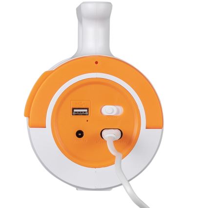 Lanterna recarregável LED dimmerizável 2 em 1 com função powerbank LED/5W/230V 3500 mAh