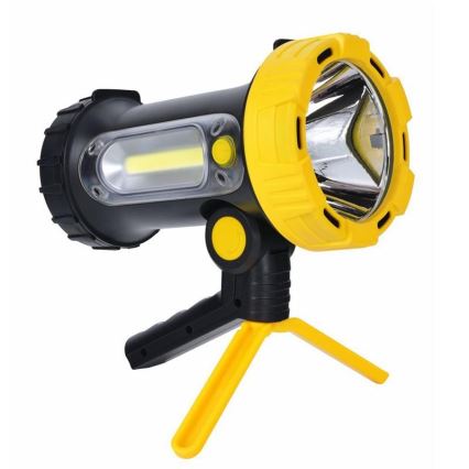 Lanterna recarregável LED/5W/4000mAh + LED/3W