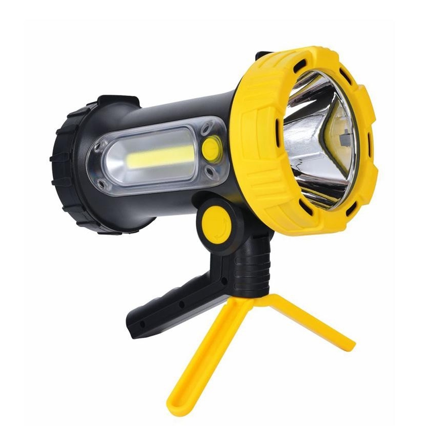 Lanterna recarregável LED/5W/4000mAh + LED/3W