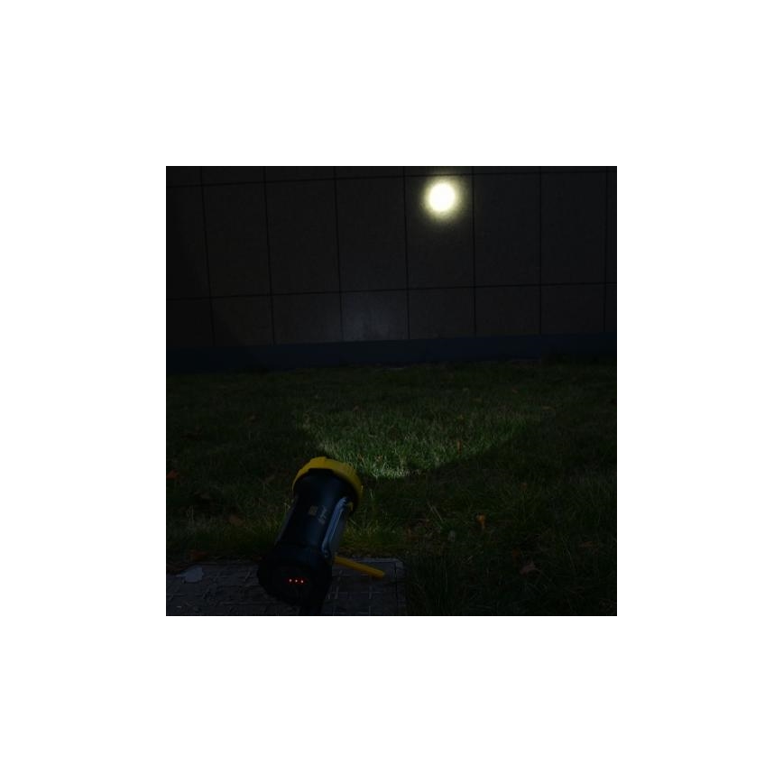 Lanterna recarregável LED/5W/4000mAh + LED/3W