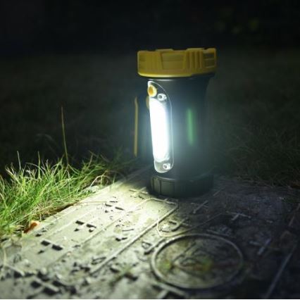 Lanterna recarregável LED/5W/4000mAh + LED/3W