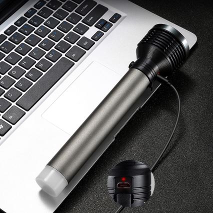 Lanterna recarregável LED LED/6,5W/3,7V 2400 mAh