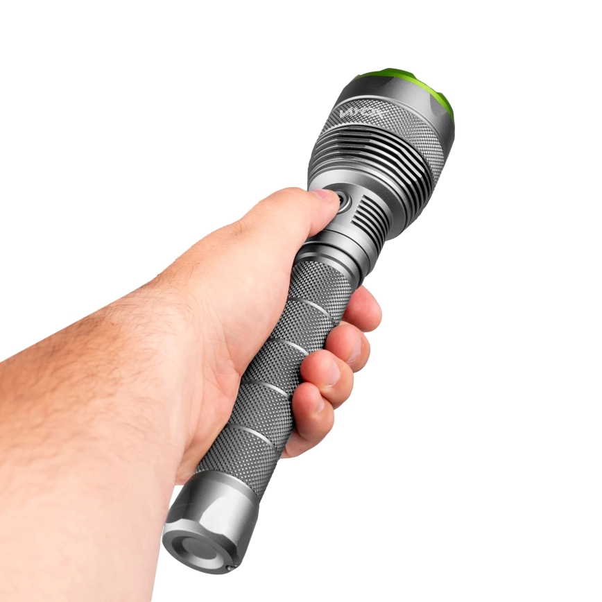 Lanterna LED regulável e com power bank LED/5V IPX7 10000 brilhante 2600 mAh