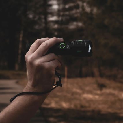 Lanterna recarregável LED regulável com função de powerbank LED/20W/5V IP44 1200 lm 5000 mAh