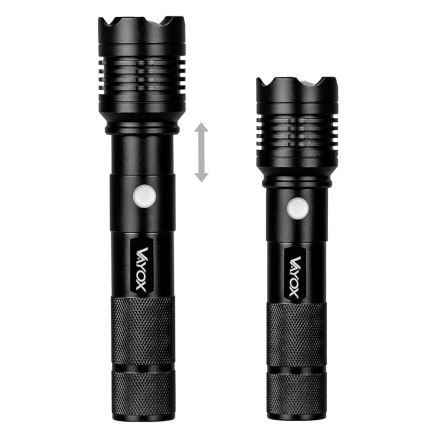 Lanterna recarregável LED LED/10W/5V IPX4 800 brilhante 1200 mAh