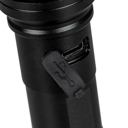 Lanterna recarregável LED LED/10W/5V IPX4 800 brilhante 1200 mAh