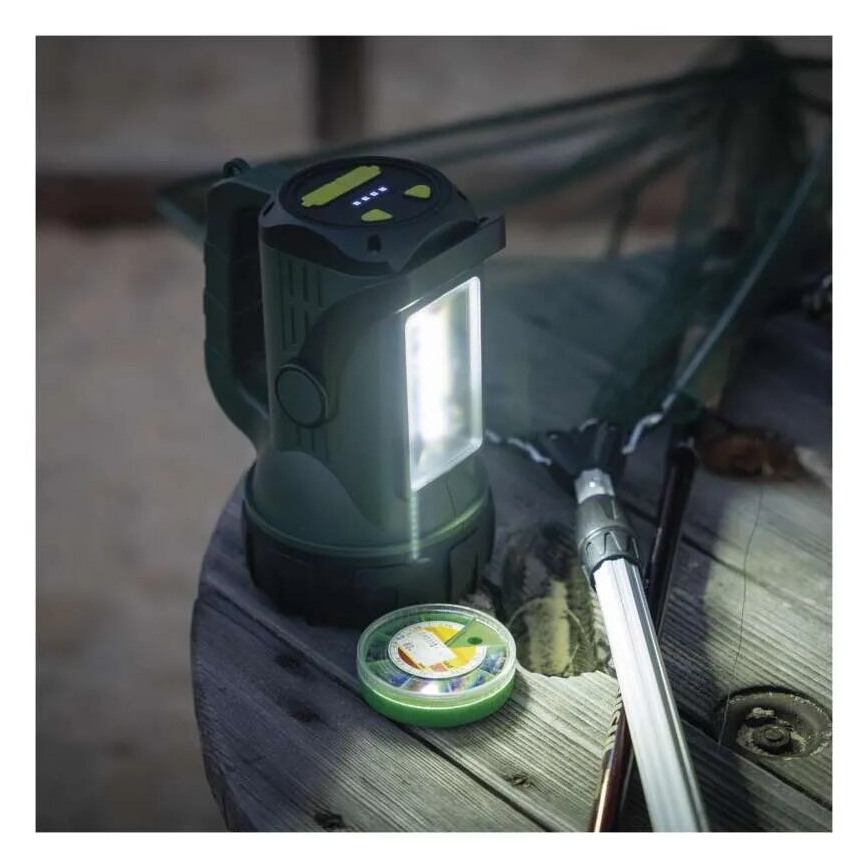 Lanterna recarregável LED LED/3,7V IP43 700 lm 3600mAh