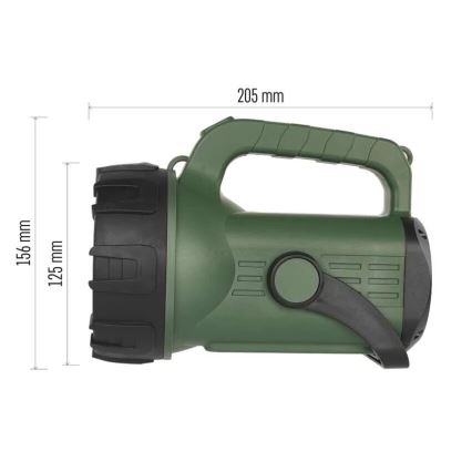 Lanterna recarregável LED LED/3,7V IP43 700 lm 3600mAh