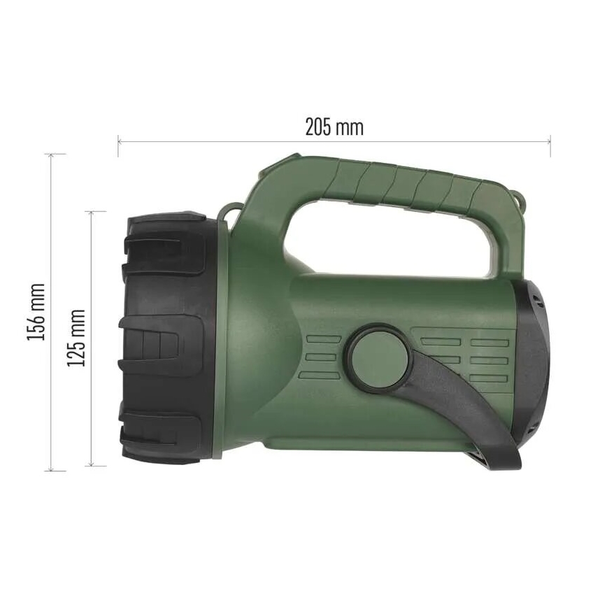 Lanterna recarregável LED LED/3,7V IP43 700 lm 3600mAh