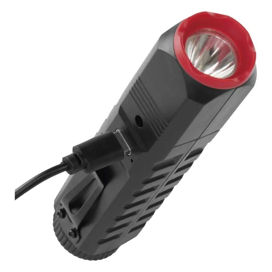 Lanterna recarregável LED LED/USB/3,7V 120 lm 400 mAh