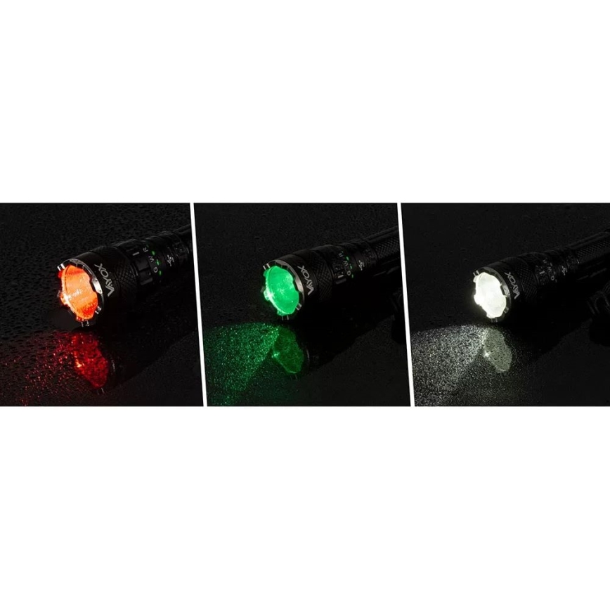 Lanterna recarregável LED RGBW dimmerizável LED/15W/5V IP66 1500 lm 2000 mAh