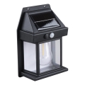 Lanterna solar LED dimerizável com sensor LED/3,7V IP44 1200 mAh