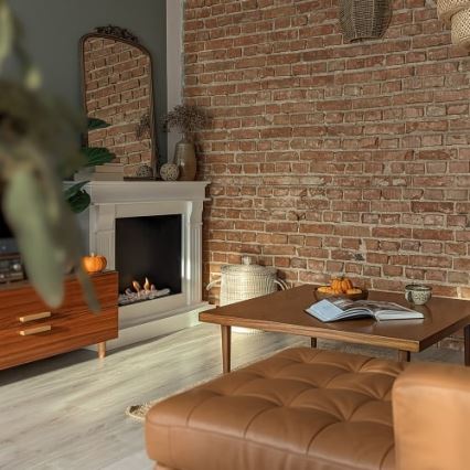 Kratki - Lareira BIO 97,9x115 cm 3kW branca