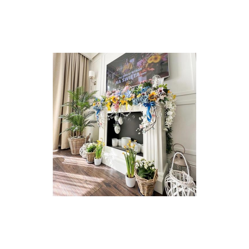 Kratki - Lareira BIO 97,9x115 cm 3kW branca