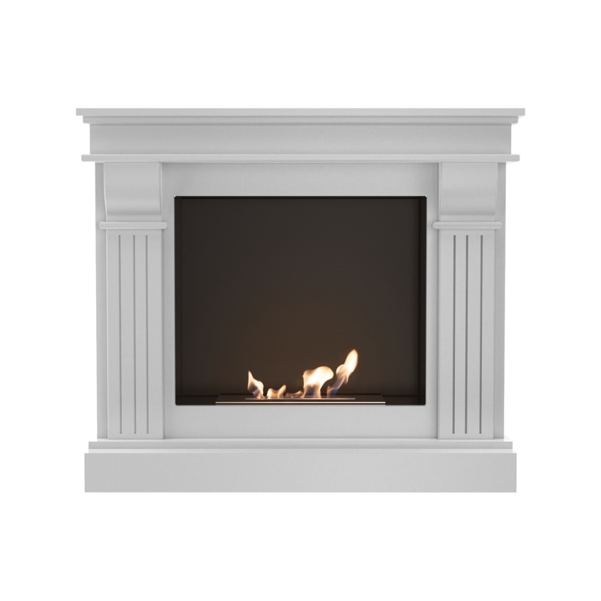 Kratki - Lareira BIO 97,9x115 cm 3kW branca