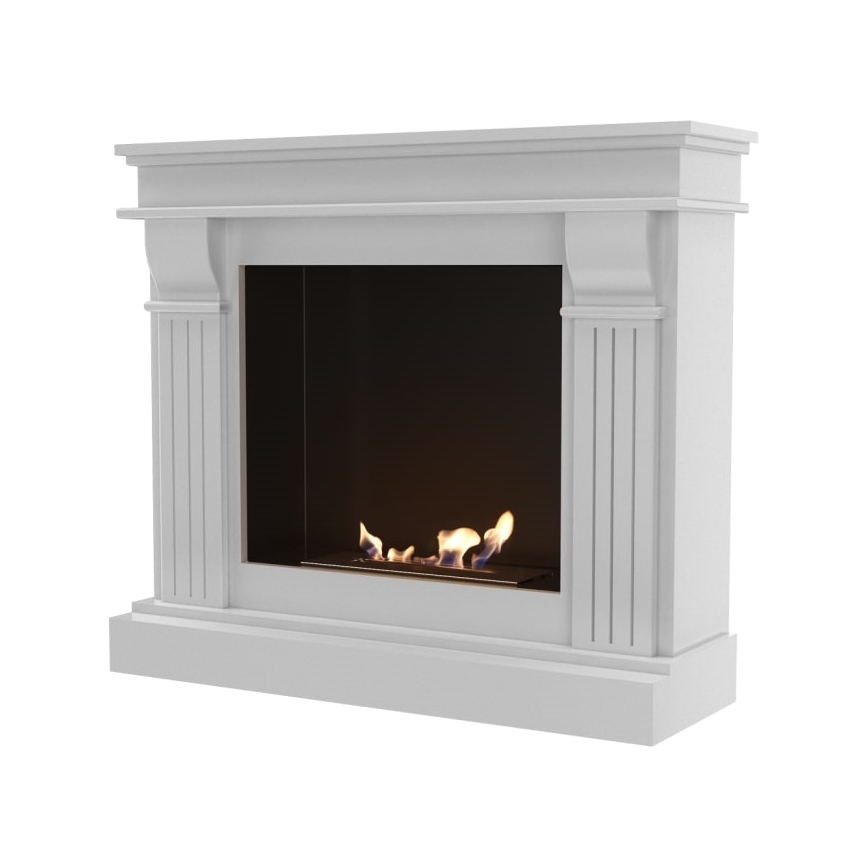 Kratki - Lareira BIO 97,9x115 cm 3kW branca