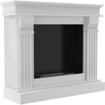 Kratki - Lareira BIO 97,9x115 cm 3kW branca