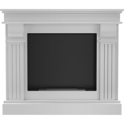 Kratki - Lareira BIO 97,9x115 cm 3kW branca