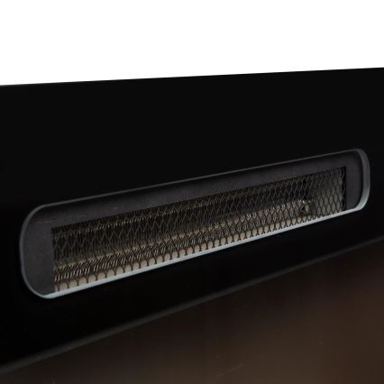 Lareira elétrica de parede LED com aquecimento LED/2000W/230V 48x91 cm + controlo remoto
