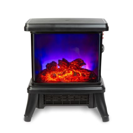 Lareira elétrica LED com aquecimento LED/1500W/230V