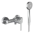 LAUFEN H3310810041311 - Conjunto de duche com misturador LUA, cromado brilhante