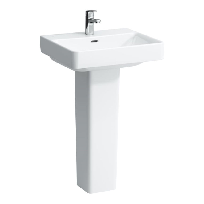 LAUFEN H8109620001041 - Lavatório para bancada/suspenso PRO 55x46,5 cm cerâmica/branco