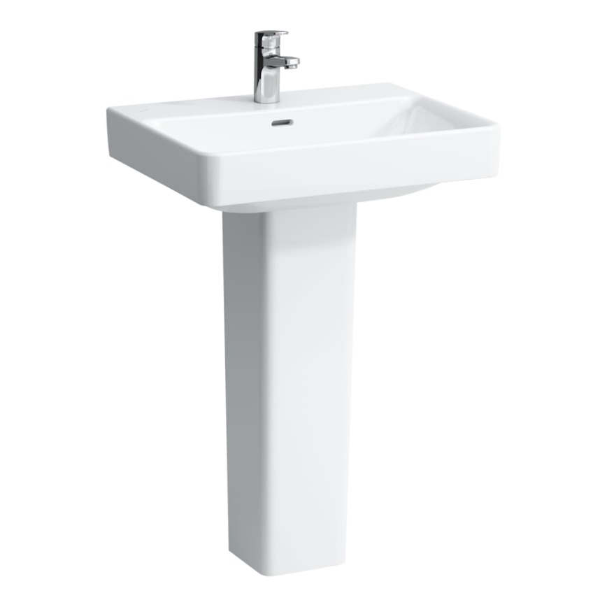 LAUFEN H8109630001041 - Lavatório para bancada/suspenso PRO 60x46,5 cm cerâmica/branco