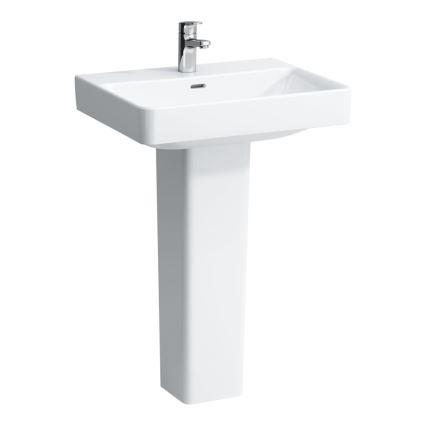 LAUFEN H8109630001091 - Lavatório de encostar/suspenso PRO 60x46,5 cm cerâmica/branco