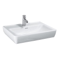 LAUFEN H8189510001041 - Lavatório de encostar/suspenso PRO 55x48 cm cerâmica/branco