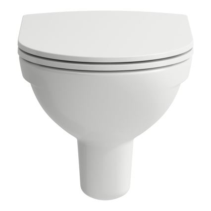 LAUFEN H8669510000001 - Vaso sanitário suspenso PRO cerâmica/branco + assento sanitário SoftClose PRO duroplástico/branco