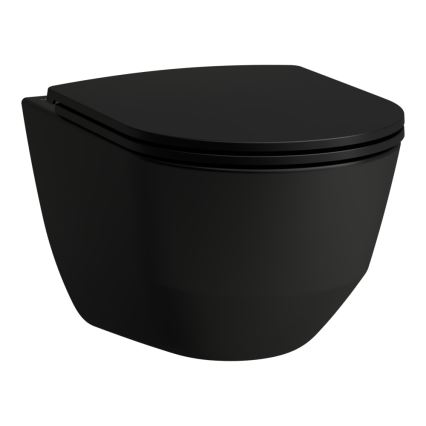 LAUFEN H8989667160001 - Assento de sanita SoftClose PRO em duroplástico/preto